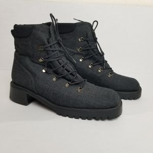 Stuart Weitzman Gore Tex Lace up boots